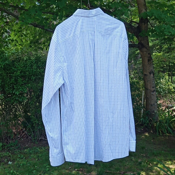 CLASSIC EDDIE BAUER MEN'S XLT BUTTON DOWN DRESS SHIRT - Picture 4 of 7